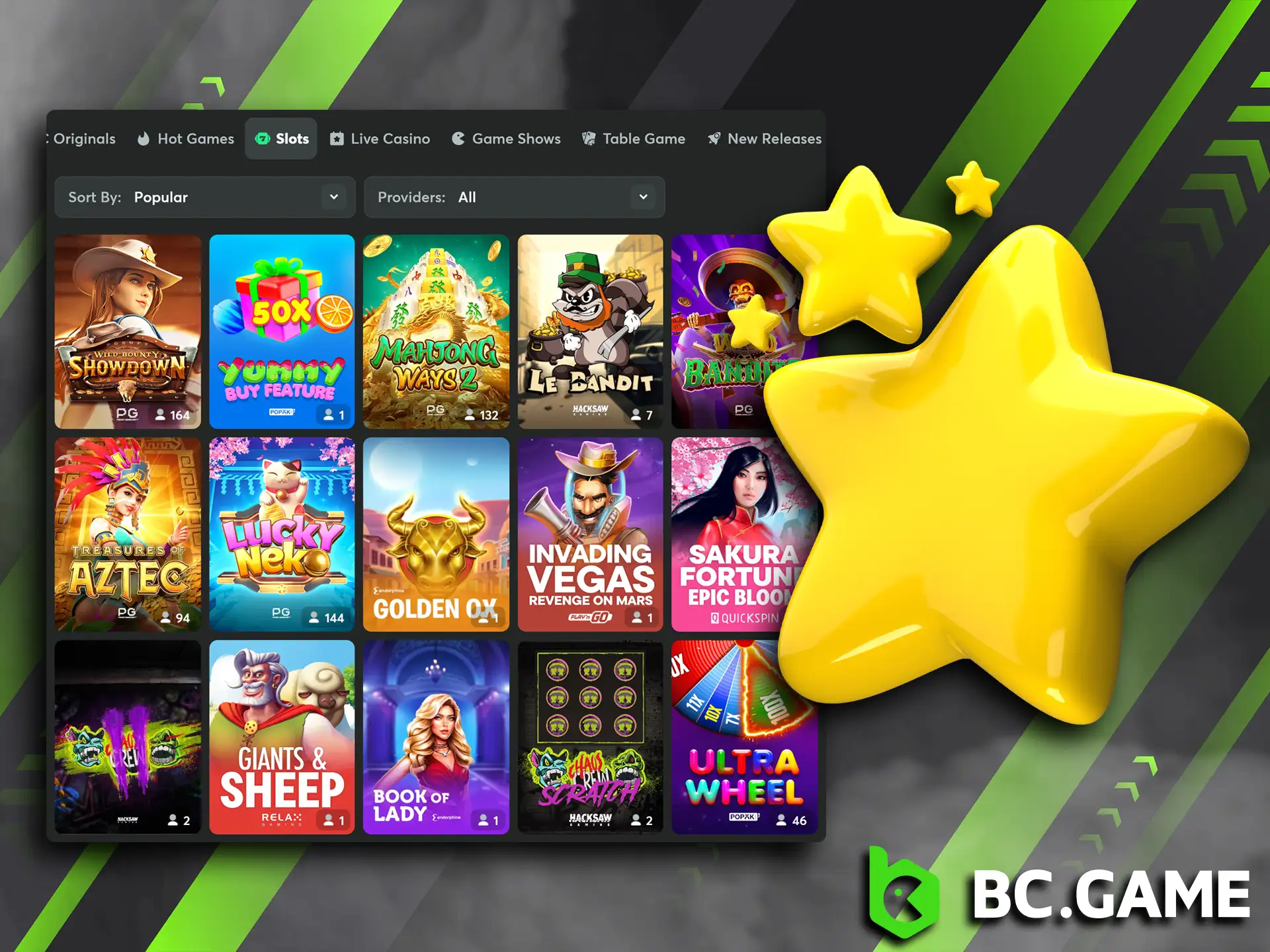 Discover why BC Game is the top choice for slot lovers.