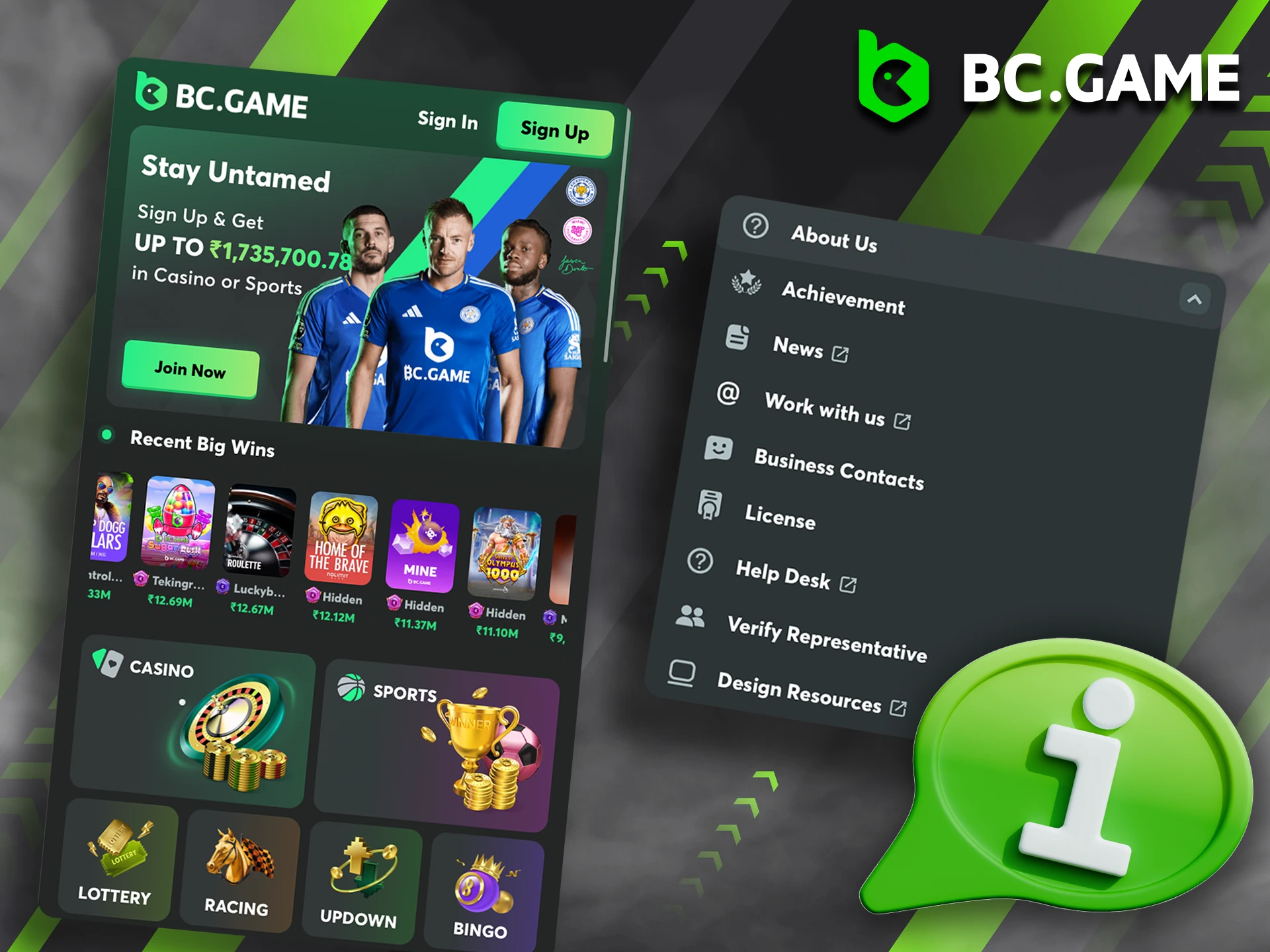 We recommend reviewing these essential details about BC Game before you start placing your bets.