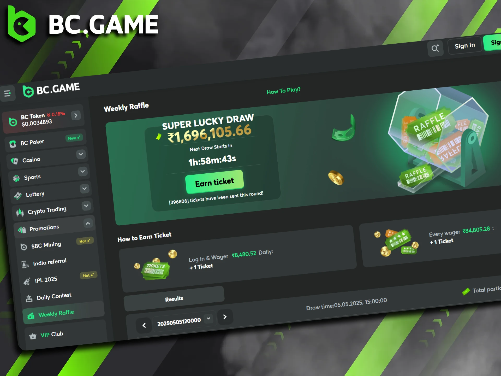 For a deeper dive into the details, check out the full guide on BC Game's weekly raffle.