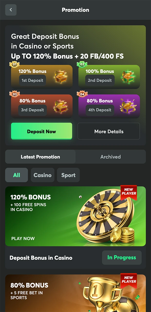 Explore the BC Game promotions and bonuses area.