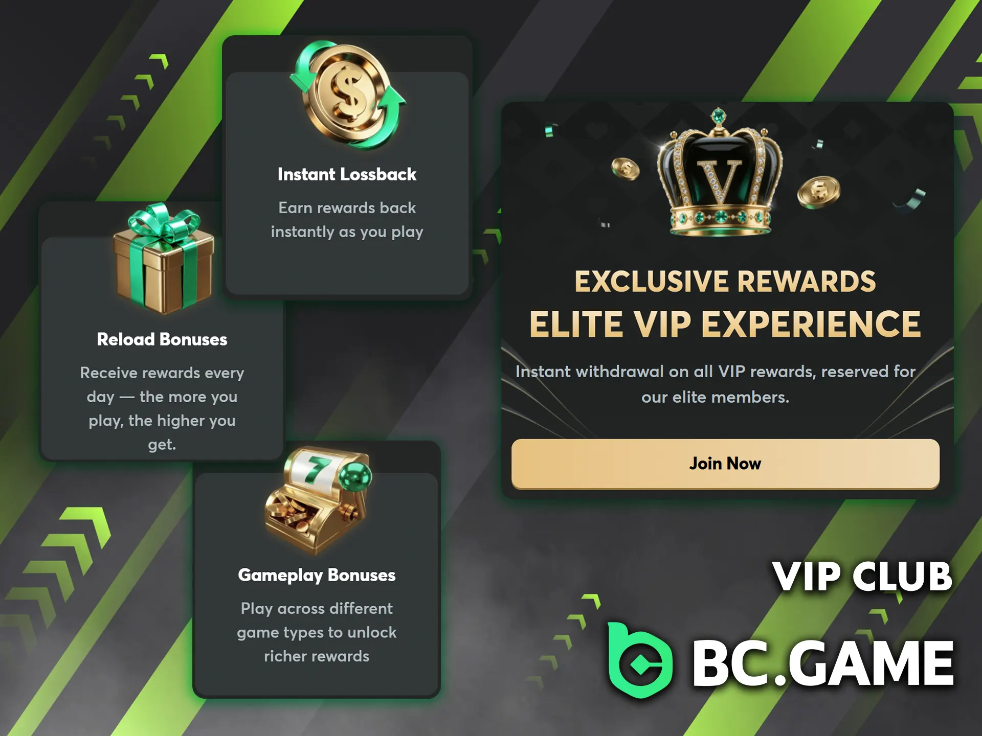 Step into the BC Game VIP Club and start unlocking premium rewards.