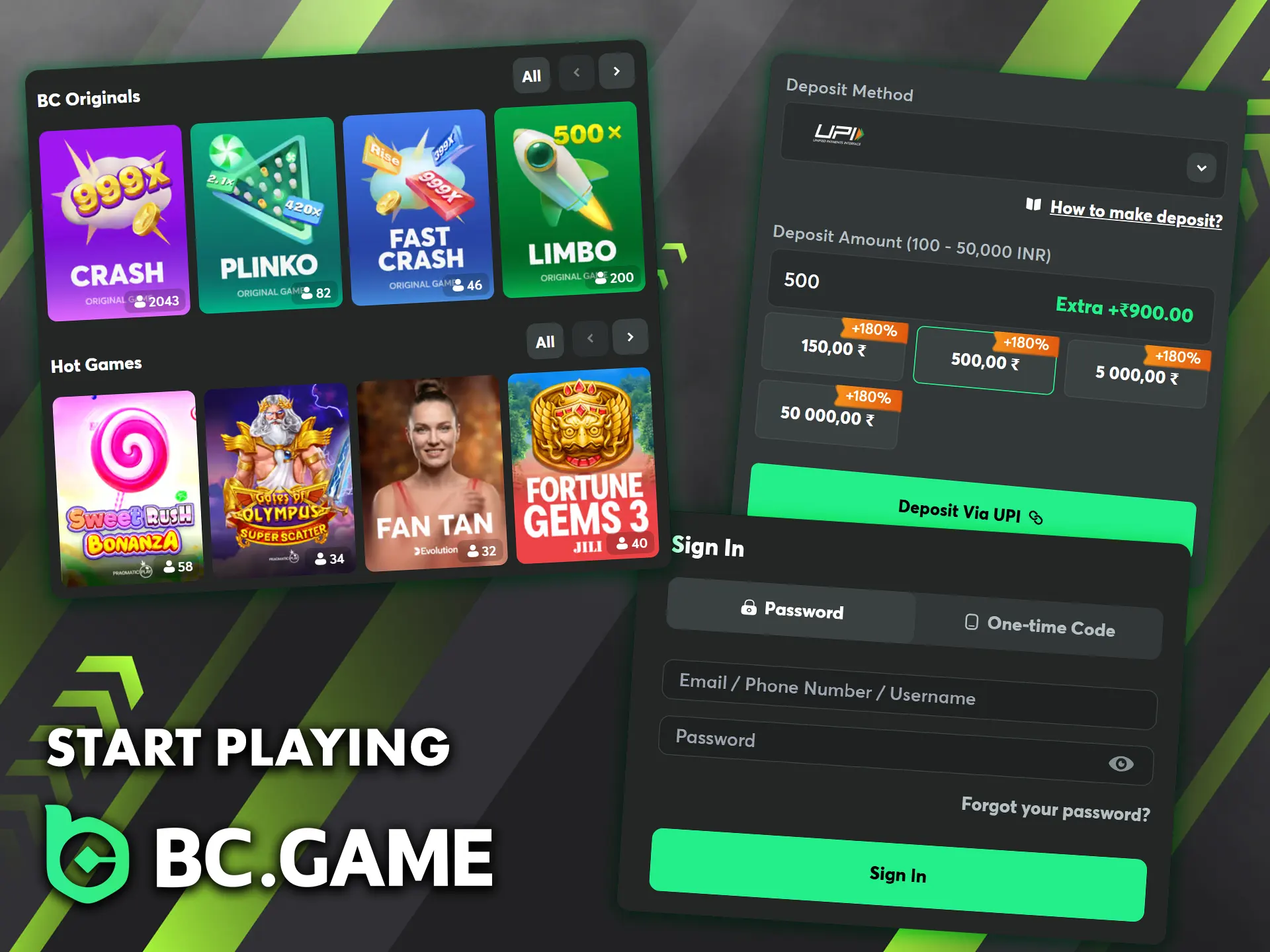Discover everything you need to know to start your journey at BC Game casino.